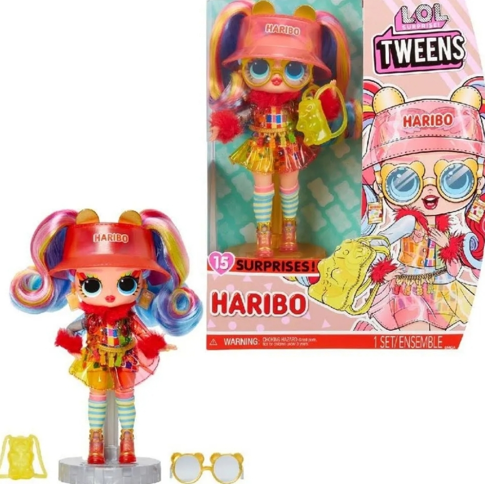 🌂●L.O.L. Surprise! Tweens Haribo Doll with Rainbow Outfit